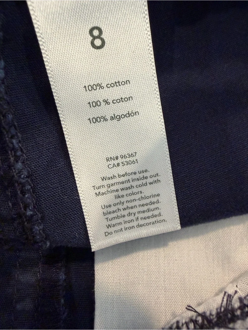 OshKosh B'gosh Navy Blue Elastic Waist Kid’s Athletic Shorts